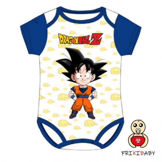 Body de bebé de manga corta Dragon Ball Goku Frikibaby